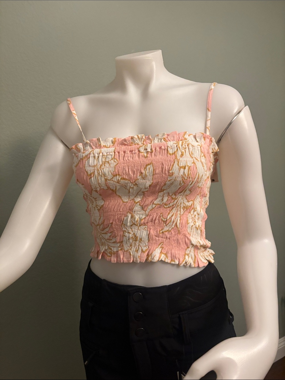 Billabong Floral Smocked Cami